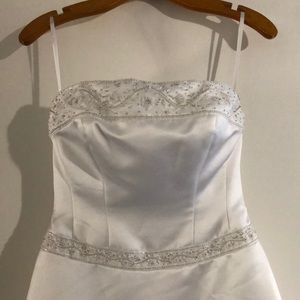 Beautiful beaded wedding dress